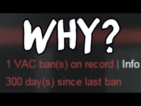 Is having a VAC ban bad?
