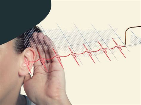 Is hearing my heartbeat in my ear anxiety?