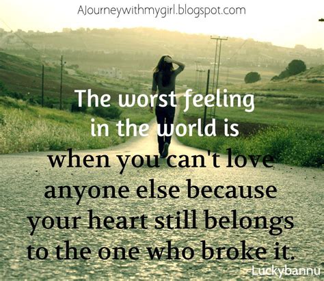 Is heartbreak the worst feeling in the world?