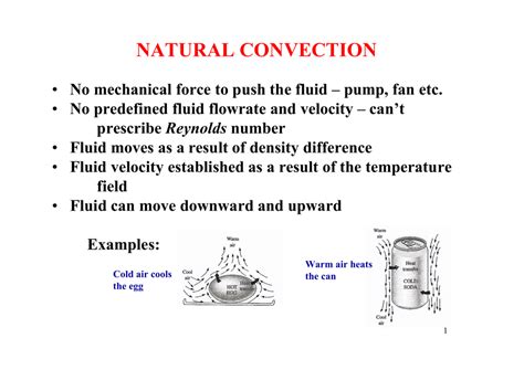 Is heat a natural force?