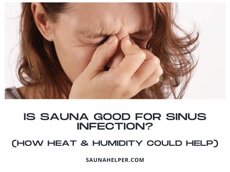 Is heat good for sinus infection?