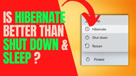 Is hibernate better than shutdown?