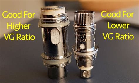 Is high VG bad for coils?