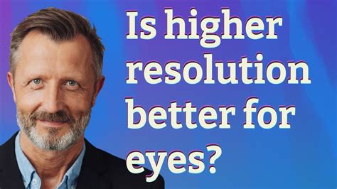 Is higher resolution better for eye strain?