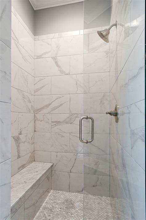 Is honed marble OK in shower?
