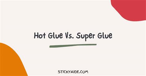 Is hot glue as good as Super Glue?