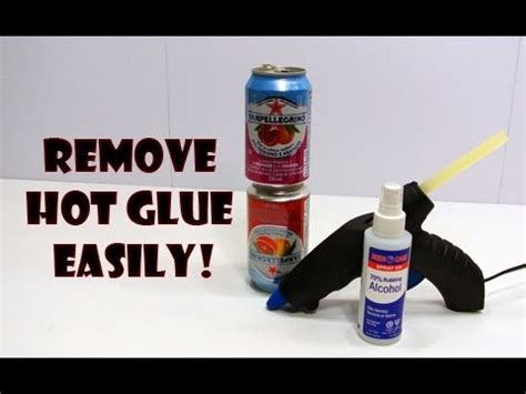 Is hot glue bad for glass?