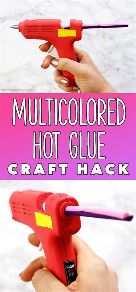 Is hot glue better than craft glue?