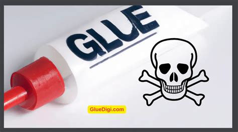 Is hot glue toxic to chew?