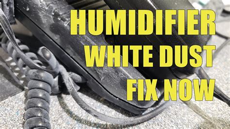 Is humidifier white dust harmful?