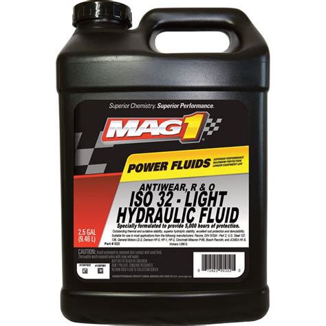 Is hydraulic fluid just oil?