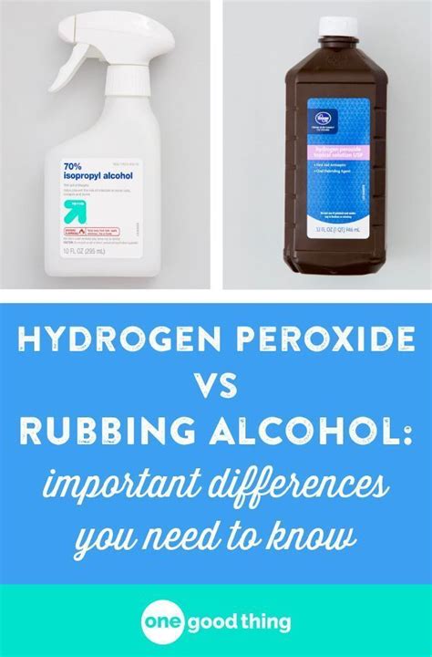 Is hydrogen peroxide or rubbing alcohol better for stains?