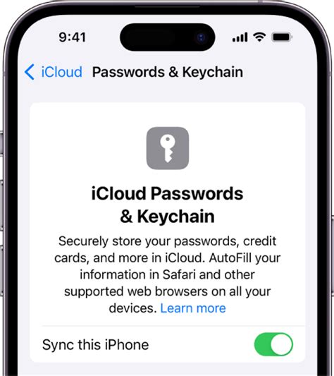 Is iCloud password Keychain secure?