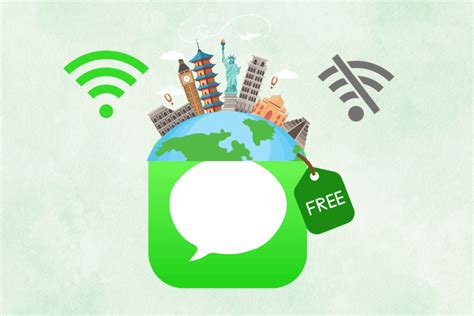 Is iMessage free internationally without Wi-Fi?