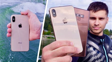 Is iPhone XS waterproof in salt water?