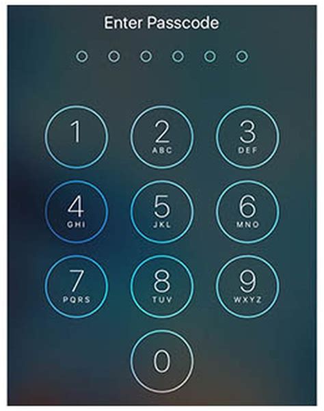 Is iPhone passcode same as password?