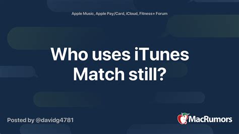 Is iTunes Match still necessary?