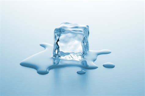 Is ice cube melting endothermic?