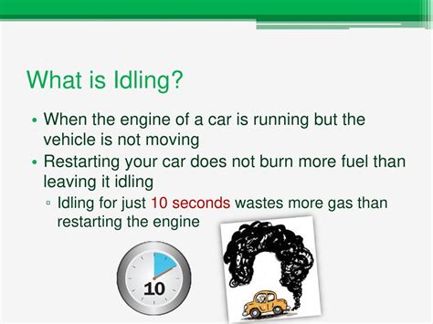 Is idling for more than 60 seconds fuel efficient?