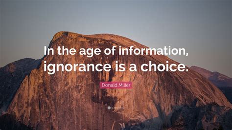 Is ignorance a choice?