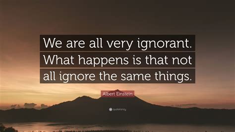 Is ignore and ignorance the same?