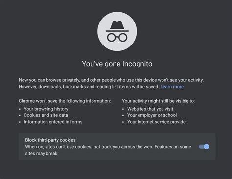 Is incognito mode actually secret?