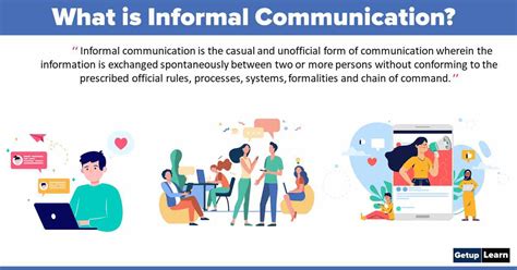 Is informal communication faster?