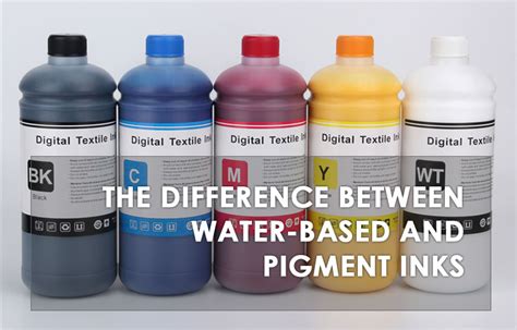 Is ink soluble in water?