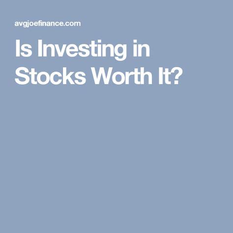 Is investing $1 in stocks worth it?