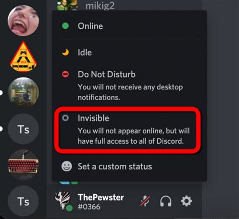 Is invisible the same as offline on Discord?