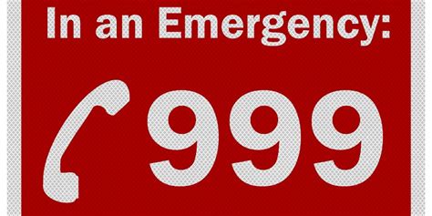 Is it 999 or 911 in UK?