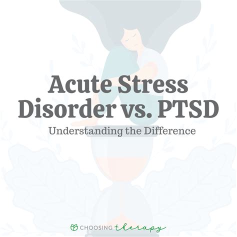 Is it ASD or PTSD?