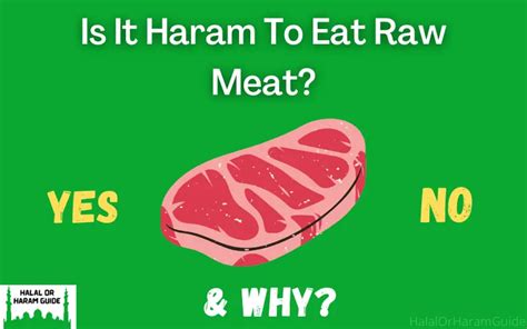 Is it Haram to eat Rare Meat?