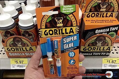 Is it OK if Gorilla Glue gets on skin?