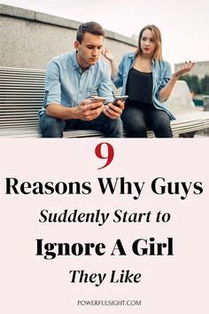 Is it OK to ask a girl why she ignores you?