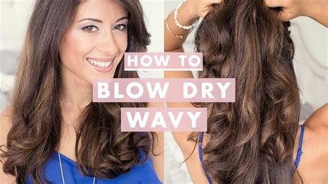 Is it OK to blow dry wavy hair?