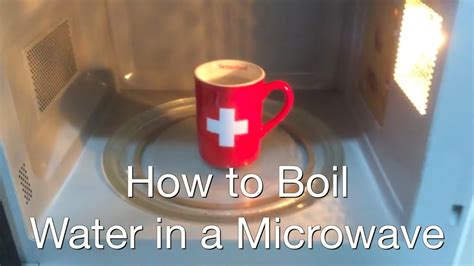 Is it OK to boil water in the microwave for tea?