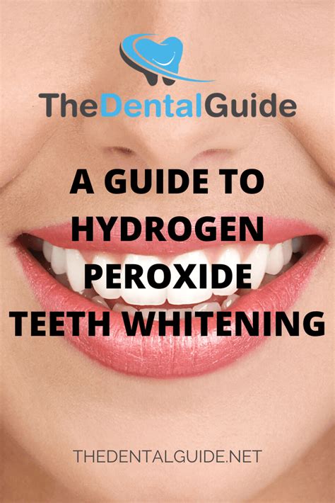 Is it OK to brush my teeth with hydrogen peroxide?