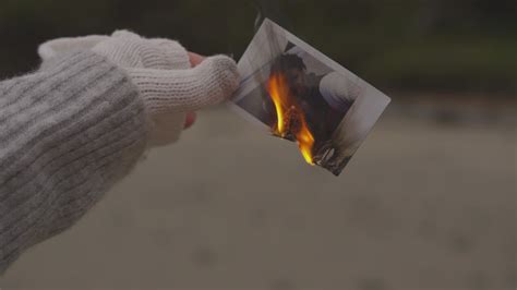 Is it OK to burn Polaroid pictures?