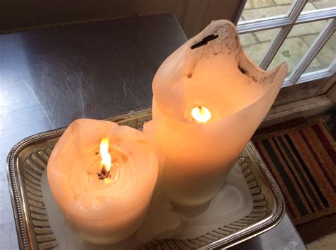 Is it OK to burn old candles?
