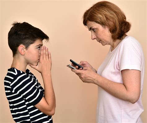 Is it OK to check your child's phone?