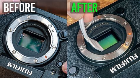 Is it OK to clean camera sensor?