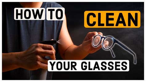 Is it OK to clean glasses with cotton?