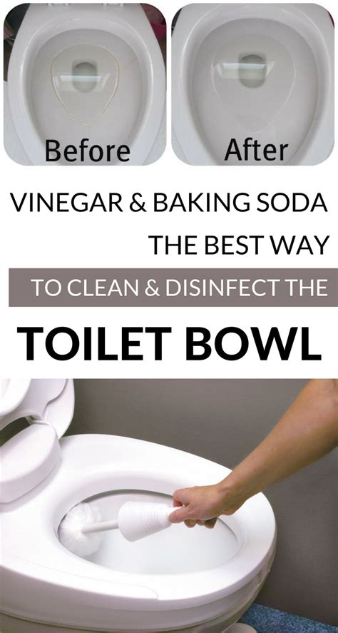 Is it OK to clean toilet with vinegar and baking soda?