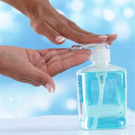 Is it OK to clean your glasses with hand sanitizer?