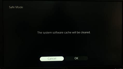 Is it OK to clear system cache PS5?