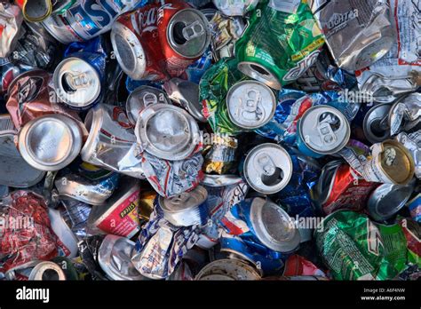 Is it OK to crush aluminum cans for recycling?