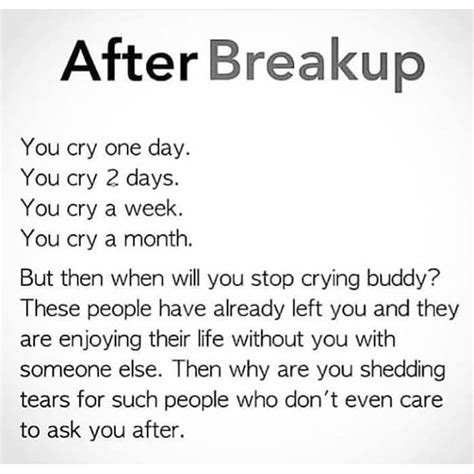 Is it OK to cry everyday after a breakup?