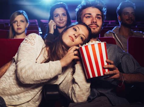 Is it OK to cuddle at the movies?
