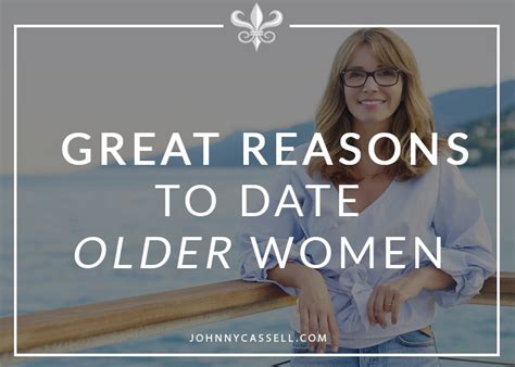 Is it OK to date an older woman?